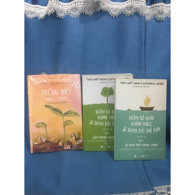 Combo: trồng một nụ cười, thầy cô giáo hạnh phúc 1000174