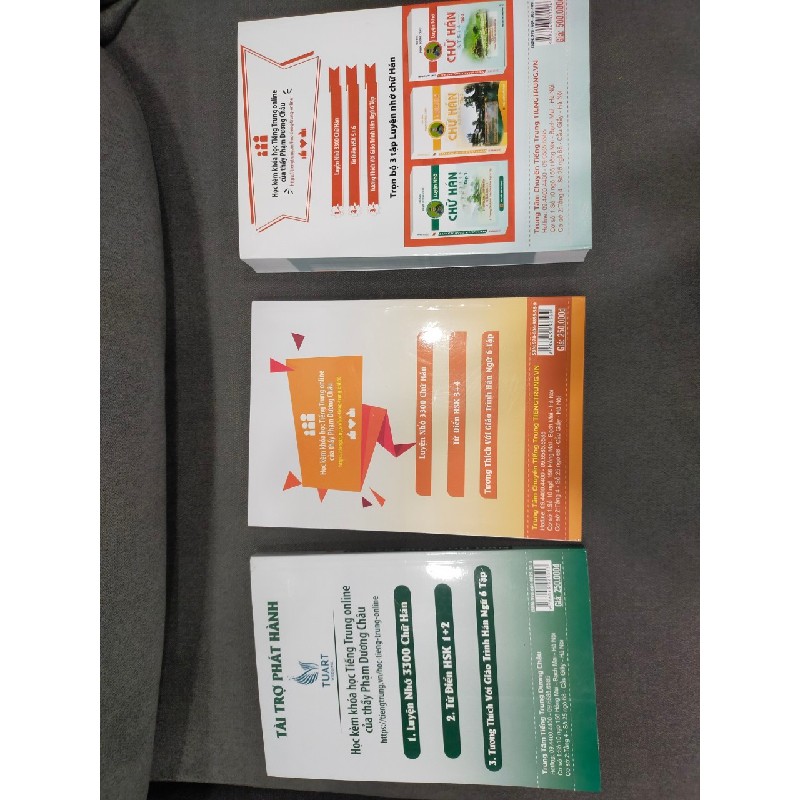 Bộ sách luyện nhớ chữ hán (tập 1 + 2 + 3) Phạm Dương Châu 3822