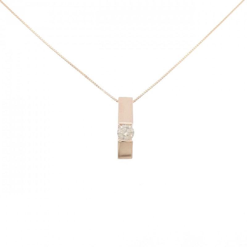 K18PG Dây chuyền kim cương 0.52CT - Hàng hiệu Chính hãng 859832