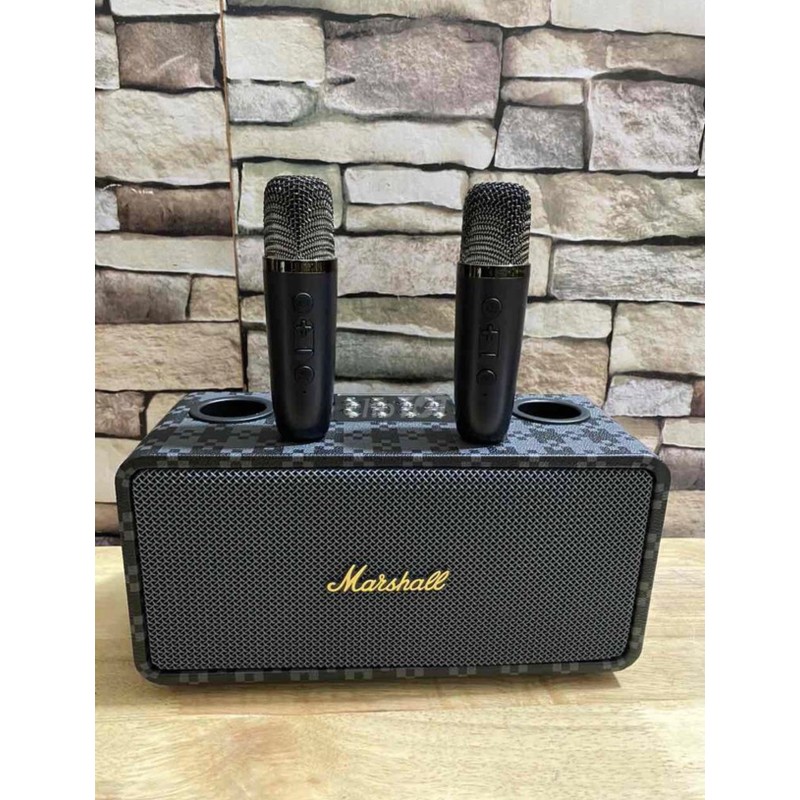 Loa karaoke Marshall kèm 2 mic hàng nhập khẩu 140633