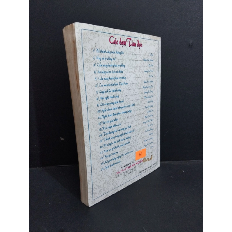 [Phiên Chợ Sách Cũ] Xã giao hằng ngày 1998 2303 428964