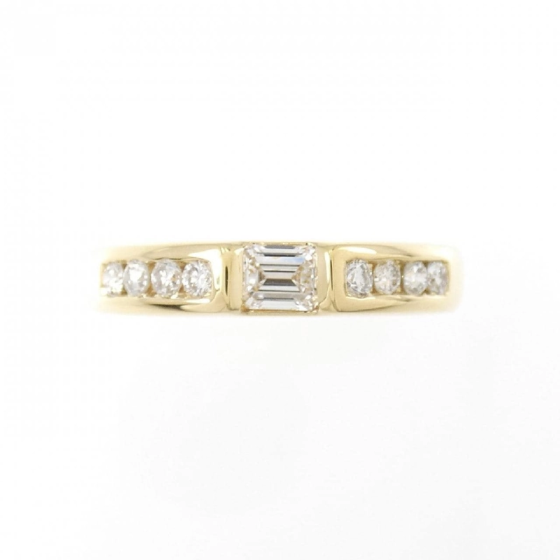 Nhẫn kim cương 750YG 0.49CT 673259