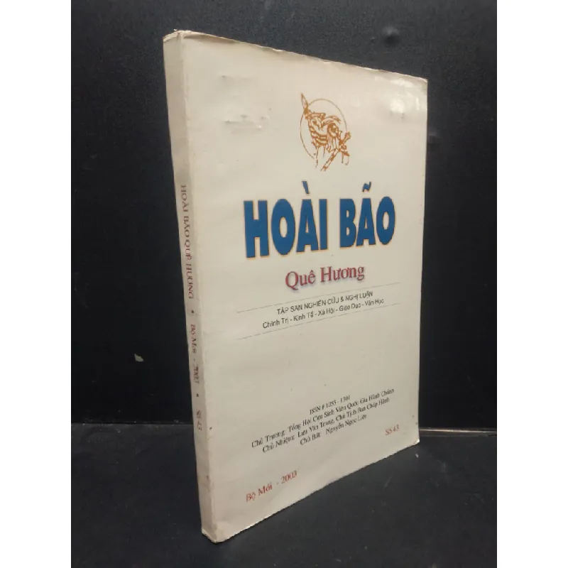[Sách Cũ SCGR] Hoài bão quê hương - Nguyễn Ngọc Liên mới 80% ố bẩn HCM2504 kinh tế chính trị 682522
