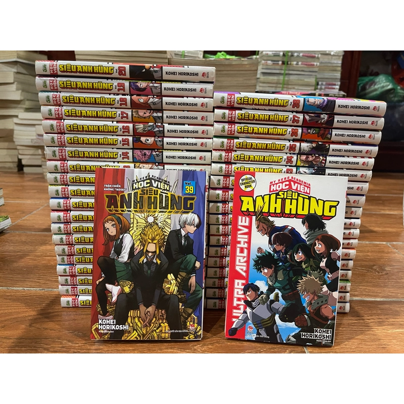 Học viện siêu anh hùng bộ 39 tập + cuốn Ultra Archive  523199