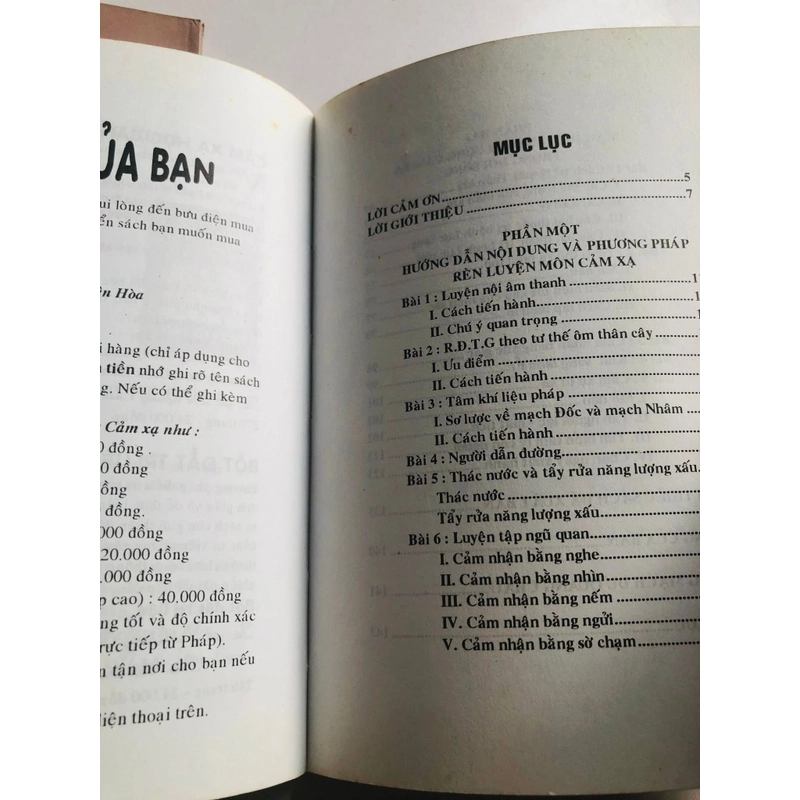 HƯỚNG DẪN THỰC HÀNH MÔN CẢM XẠ TRÌNH ĐỘ A,B 529857