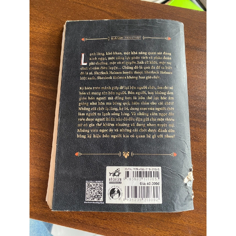 Kỳ hiệu bốn người - Sir Arthur Conan Doyle 537704