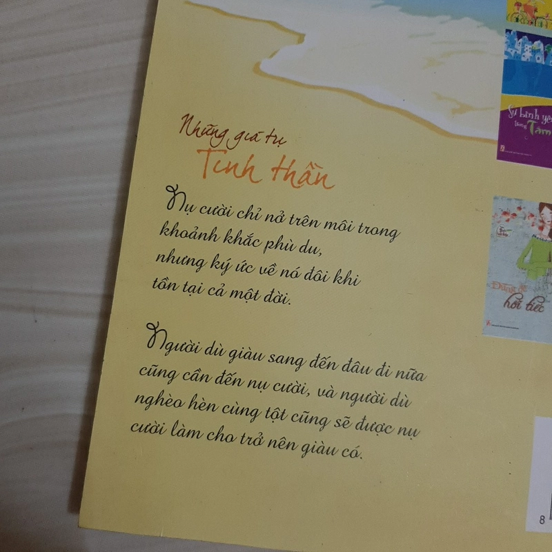 Những giá trị tinh thần 324592