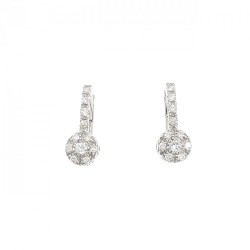 Bông tai kim cương 750WG - Hàng hiệu Authentic 868231