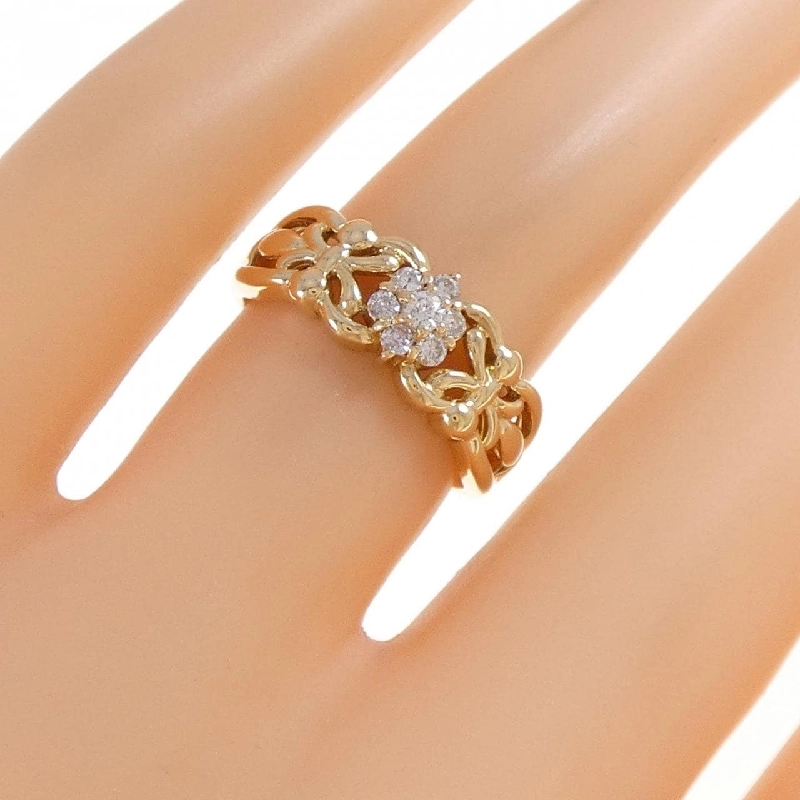 Nhẫn kim cương K18YG 0.15CT 667299