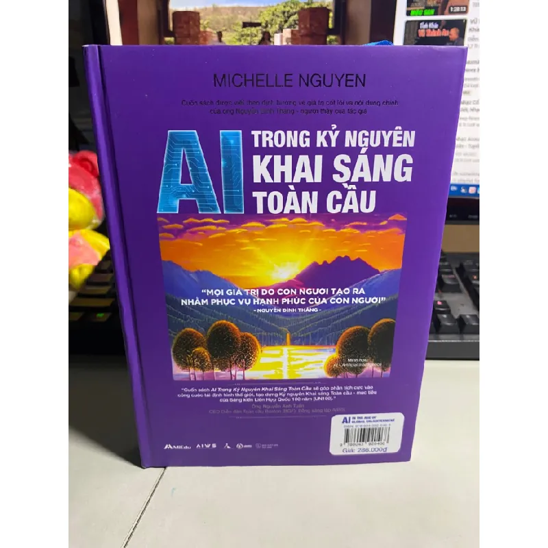 Al trong kỷ nguyên khai sáng toàn cầu- Sách song ngữ Anh - Việt- bìa cứng- sách mới 98% STB632 Blogmeo 27525 588040