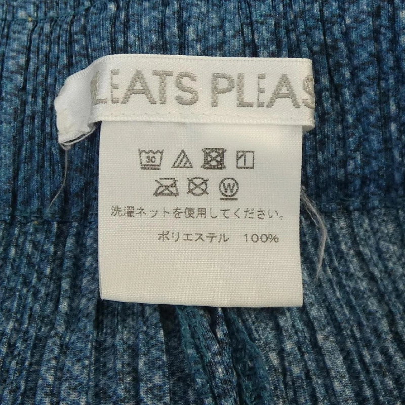 Pleats Please 2018 In chuyển denim PP81-JF694 7573022 Quần 646749