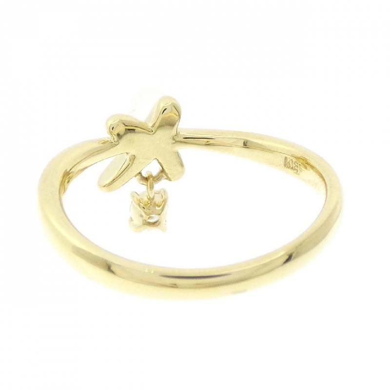 Nhẫn kim cương K18YG 668544