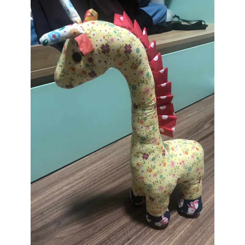 Thú bông hưu cao cổ + tặng xếp hình 777994