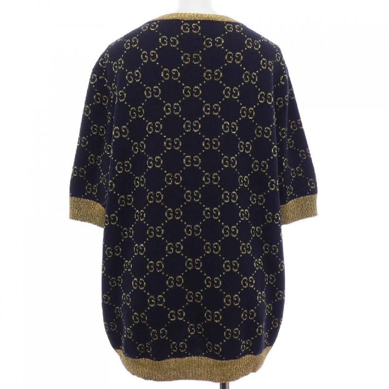 Gucci GG Cotton Lame Fabric Top 526759-X9W83 Knit - Hàng hiệu Authentic 819283