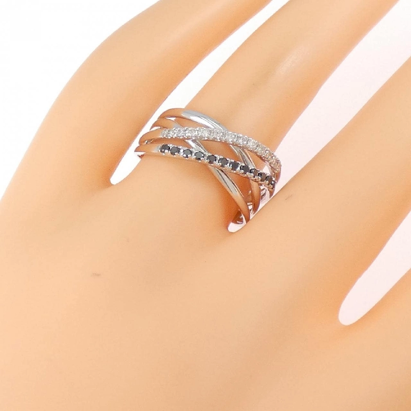 Nhẫn kim cương K18WG 0.30CT 666952