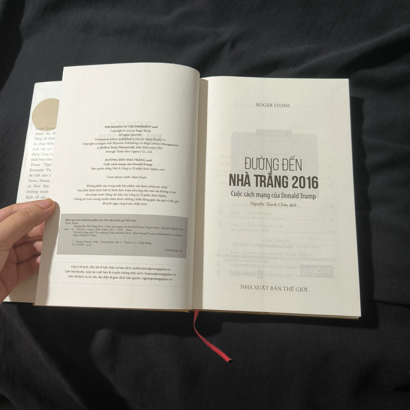 Đường đến Nhà Trắng 2016 - Cuộc cách mạng của Donald Trump - Roger Stone - Giá bìa 209k 404742