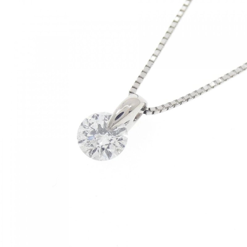 Dây chuyền kim cương Solitaire PT900/PT850 0.41CT - Hàng hiệu Chính hãng 861991