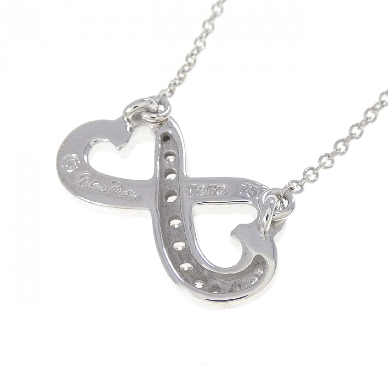 Dây chuyền Tiffany Double Loving Heart - Hàng hiệu Authentic 841847