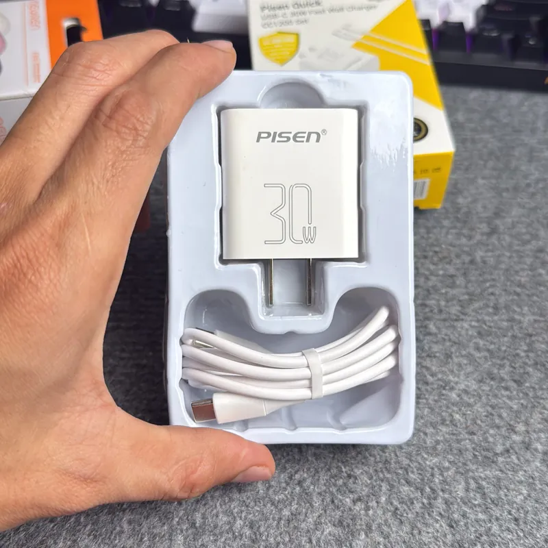 Bộ sạc Pisen Quick Charge USB-C 30W 740423