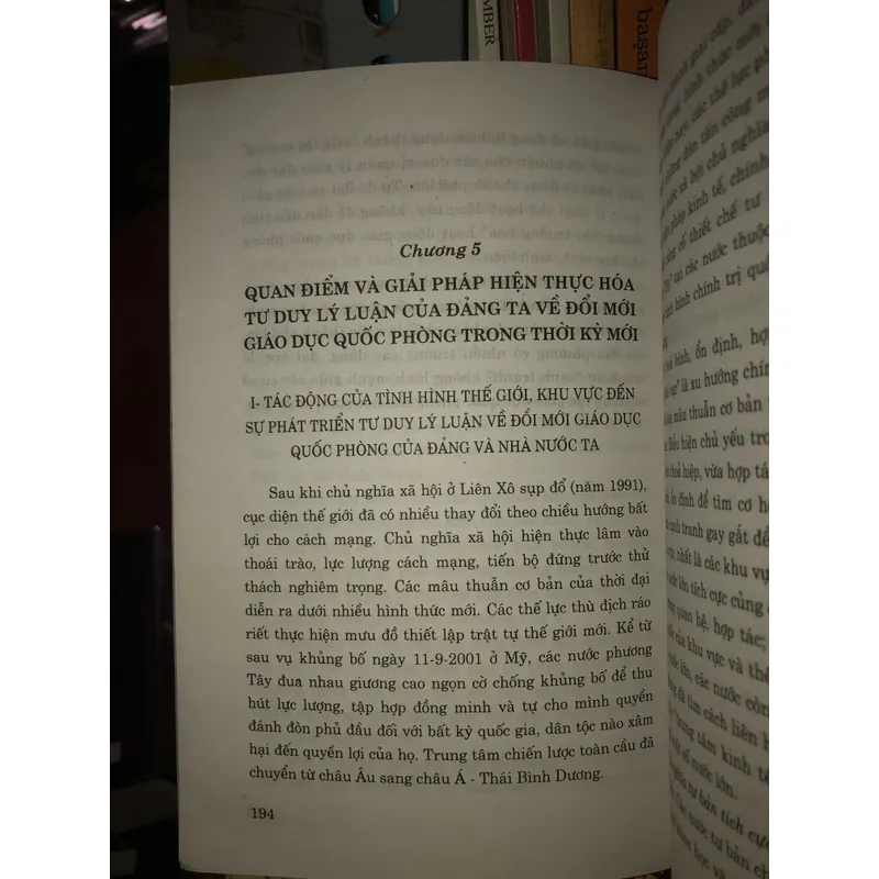 Tư duy lý luận của Đảng ta về đổi mới giáo dục quốc phòng trong tình hình hiện tại  697459