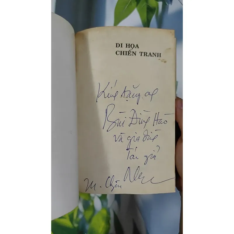 [MIỄN PHÍ BỌC SÁCH] [XƯA] Di Họa Chiến Tranh (1997) - Minh Chuyên 798517
