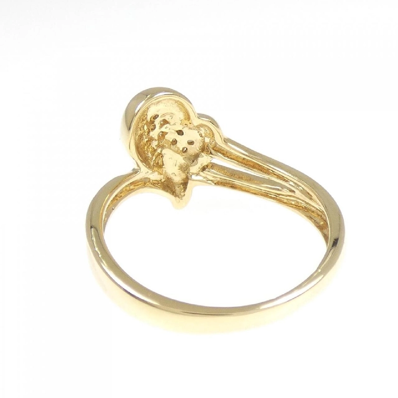 Nhẫn kim cương K18YG 0.03CT 669007