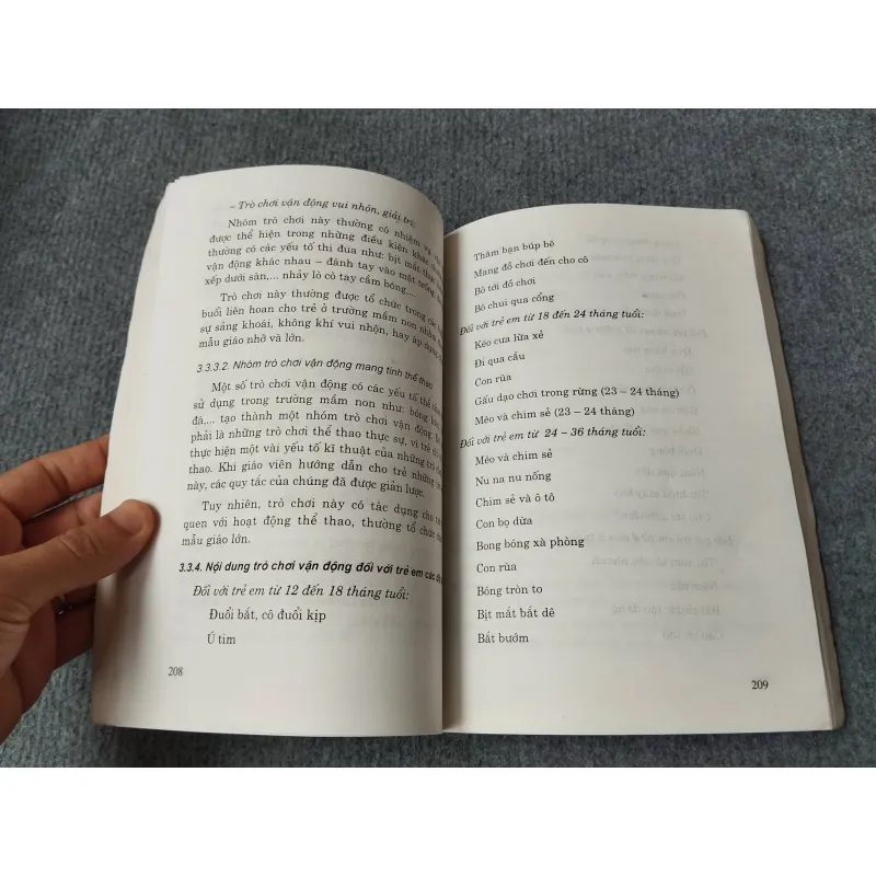 GIÁO TRÌNH LÍ LUẬN VÀ PHƯƠNG PHÁP GIÁO DỤC THỂ CHẤT CHO TRẺ EM LỨA TUỔI MẦM NON 729267
