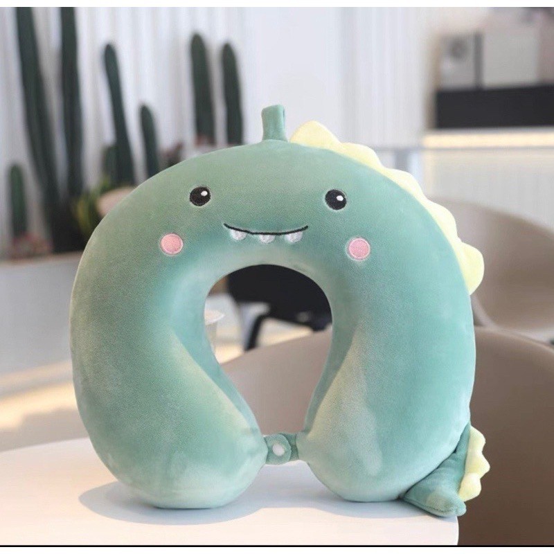 Gối cổ chữ U hình totoro và gấu poo 9648