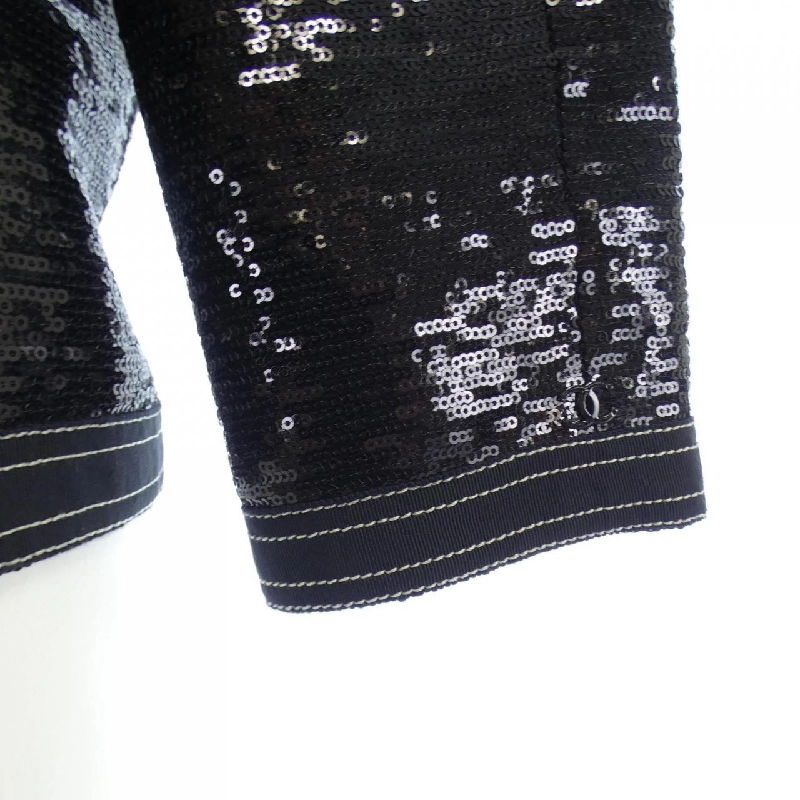 Áo khoác không cổ CHANEL - Hàng hiệu Authentic 825152