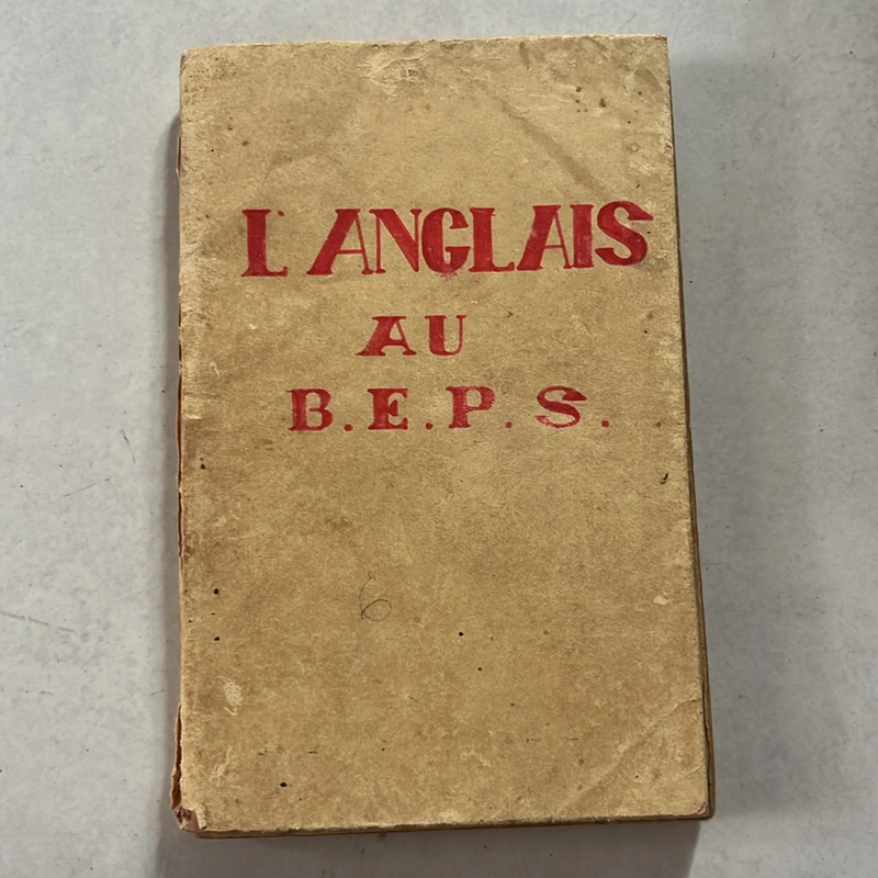 L'ANGLAIS AU B. E. P. S - 1954s 509885