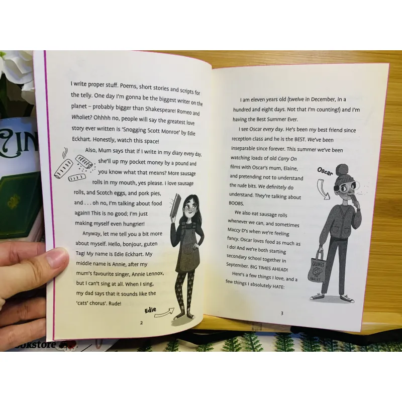 [Sách tiếng Anh 2hand] Like new 90% - The Amazing Edie Eckhart – Rosie Jones 961442