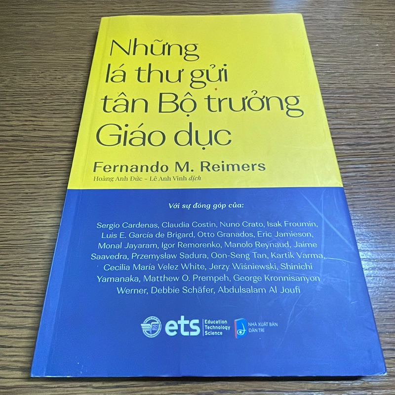 Những lá thư gửi tân Bộ trưởng giáo dục Fernando M. Reimers 378424
