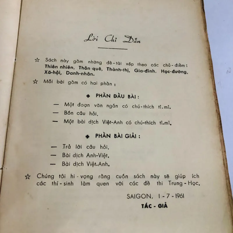 KHẢO SÁT VÀ LUYỆN DỊCH ANH VĂN – Gs. Nguyễn Văn Ngải - 243 trang, NXB: 1961 718086