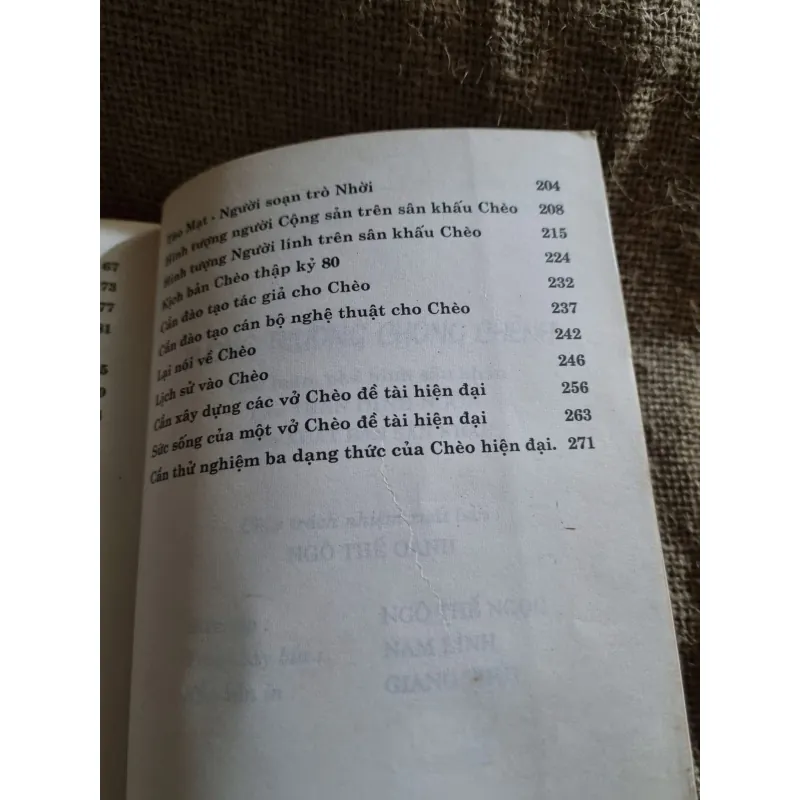 đường trường chông chênh- Trần Đình Ngôn -Tiểu luận về CHÈO 999565