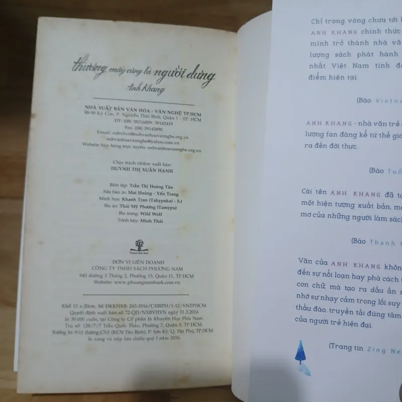 Thương Mấy Cũng Là Người Dưng - Anh Khang 783145