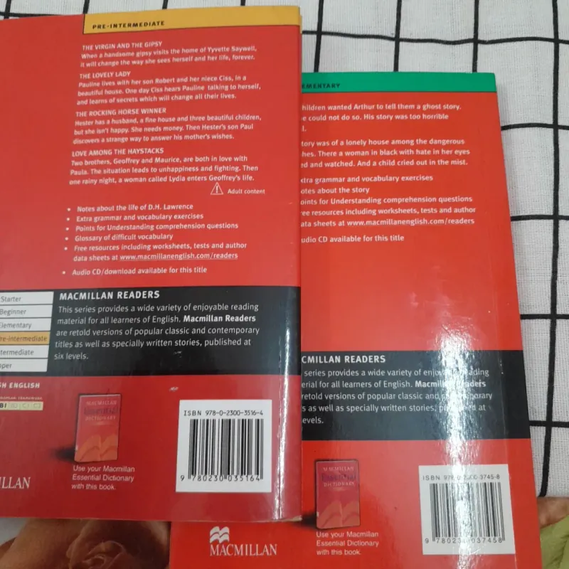 4 quyển ngoại t Anh- MACMILLAN READERS: ROBIN HOODS, WOMAN IN BLACK &... 590515