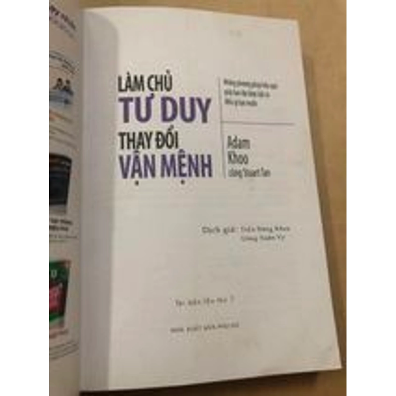 Sách Làm chủ tư duy thay đổi vận mệnh - Adam Khoo, Stuart Tan 305516