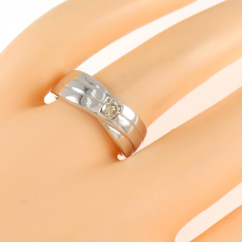 Nhẫn kim cương K18WG 0.18CT 666552