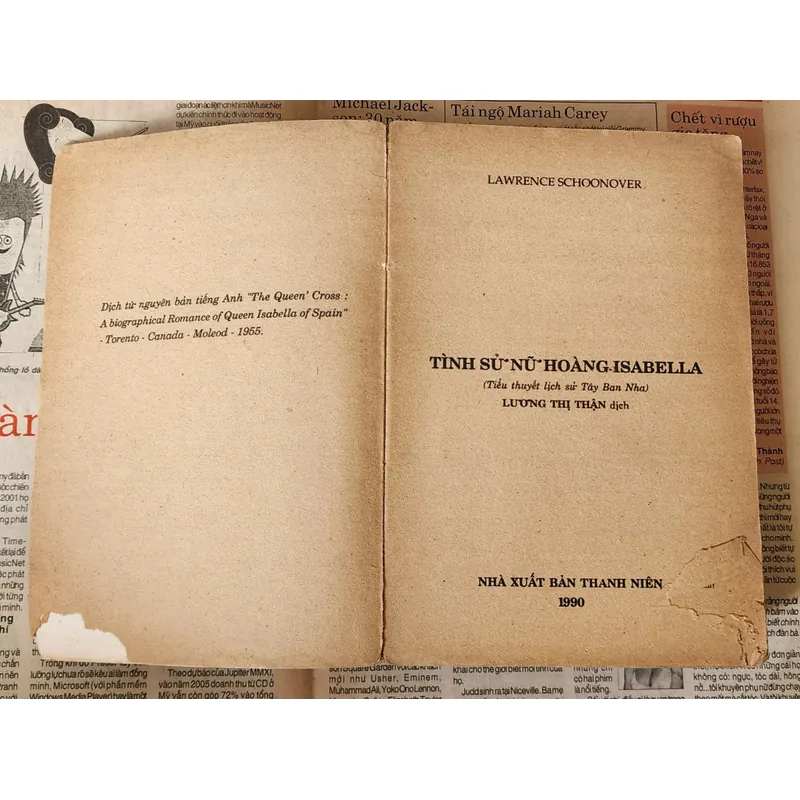 Tiểu thuyết lịch sử Tây Ban Nha: TÌNH SỬ NỮ HOÀNG ISABELLA - Lawrence Schoonover 727200