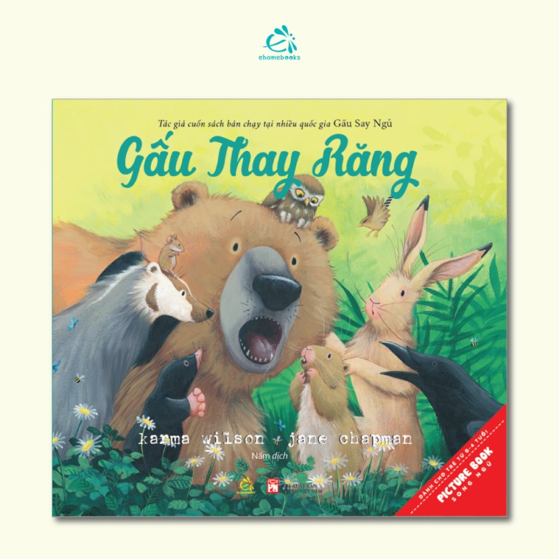 Bộ sách tranh song ngữ cho bé 0 – 6 tuổi: Gấu khôn lớn (5 tập) 184912