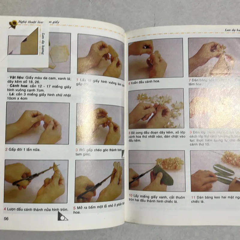 Nghệ thuật làm hoa giấy 589674