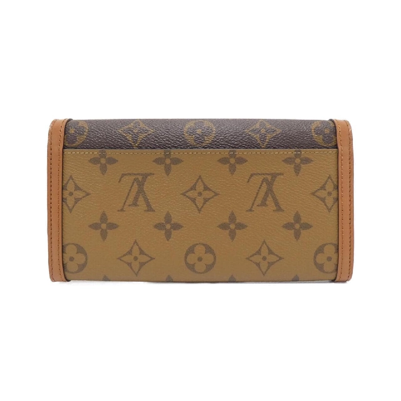 Ví Louis Vuitton Monogram Reverse Portefeuille Sara Dauphine M46645 622330
