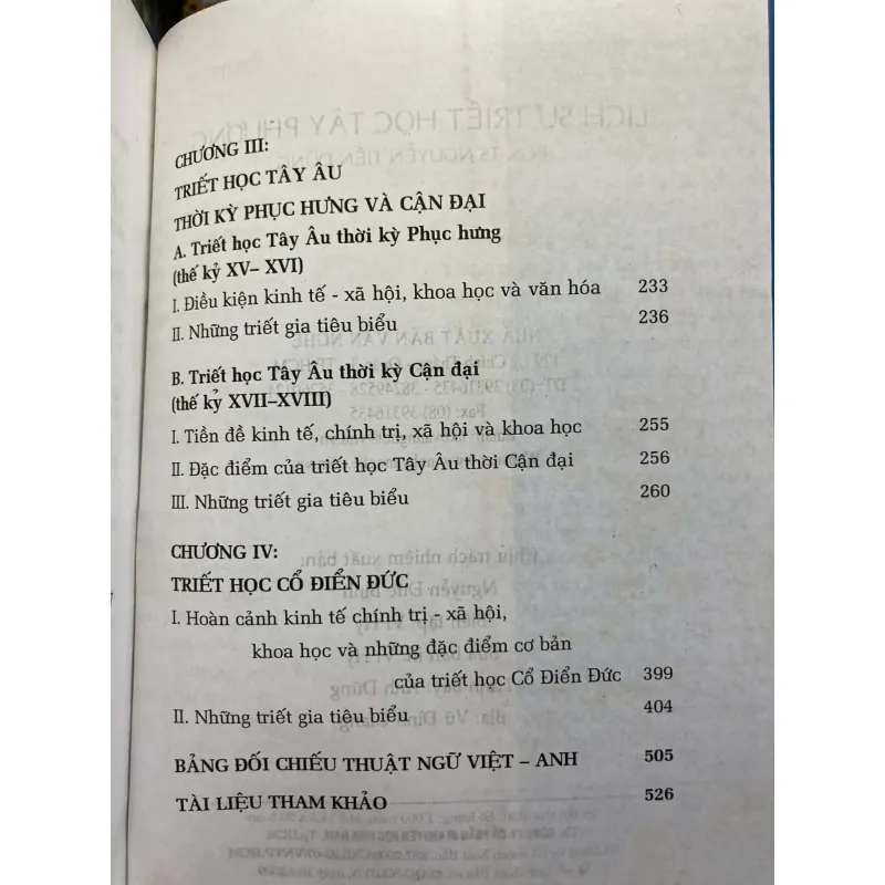 Lịch Sử Triết Học Phương Tây - PGS.TS Nguyễn Tiến Dũng 931590