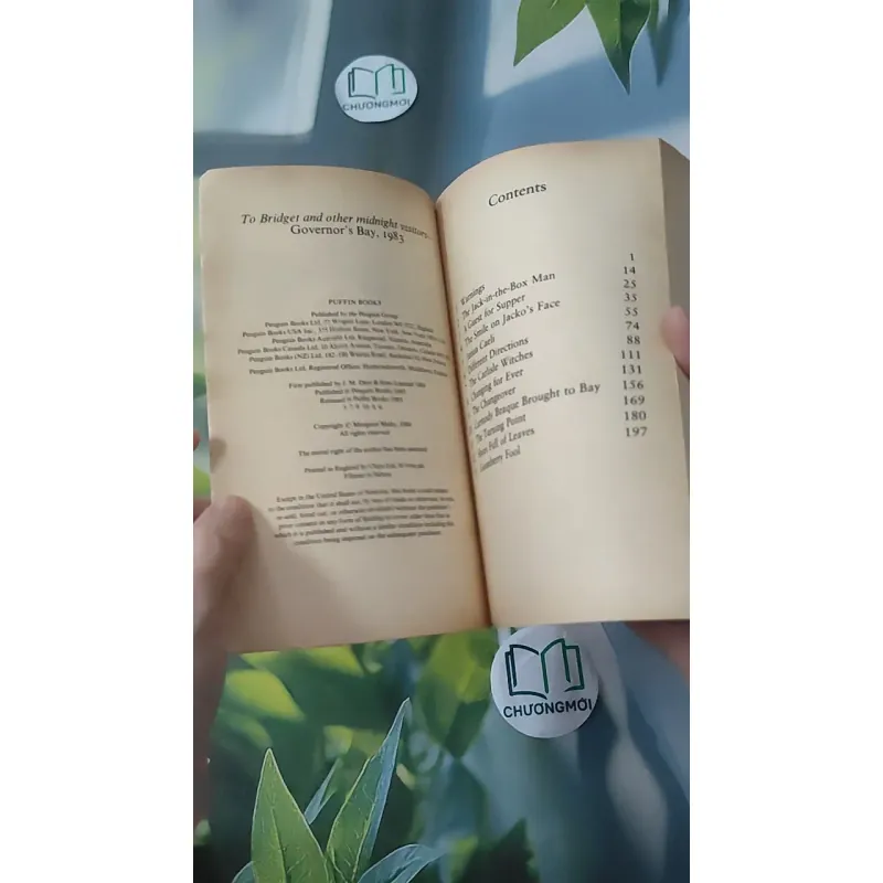 [MIỄN PHÍ BỌC SÁCH] [XƯA] The Changeover (1995) - Margaret Mahy 1027487