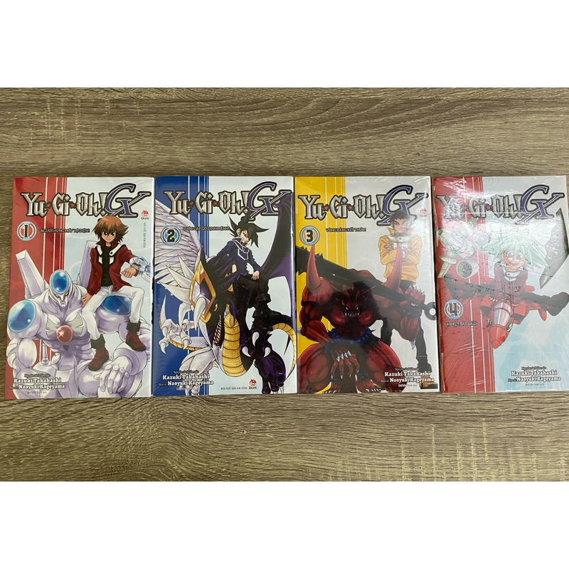 Combo 4 cuốn truyện Yugioh GX nguyên seal (t1-t4) 447822