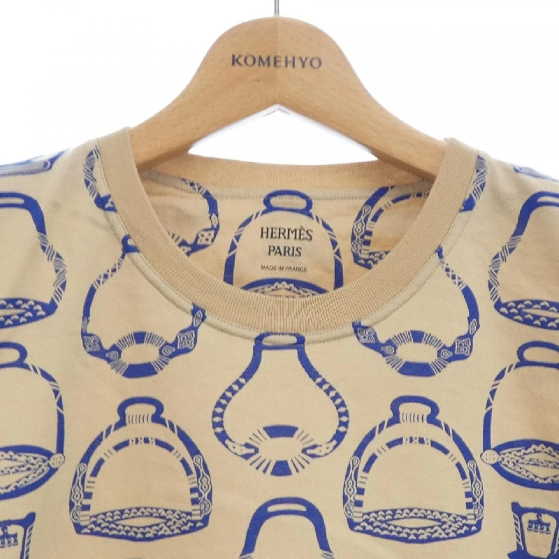 Áo thun HERMES FANTAISIE D'ETRIER 3E4622DM - Hàng hiệu Chính hãng 775225