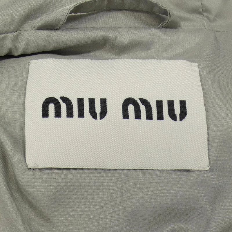 Jacket Miu Miu MIU MIU Technical Pongee ML1156 SOOO 16ML - Áo khoác lông vũ hàng hiệu chính hãng 816252