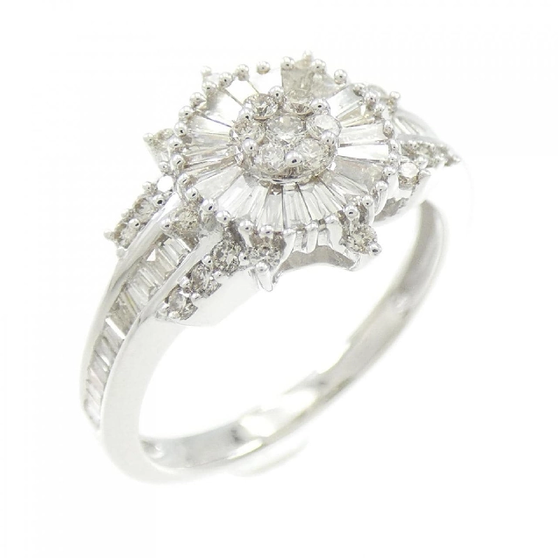 Nhẫn kim cương K18WG 0.62CT 671520