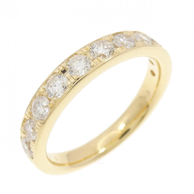 Nhẫn kim cương K18YG Half Eternity 1.00CT - Hàng hiệu Authentic 847893