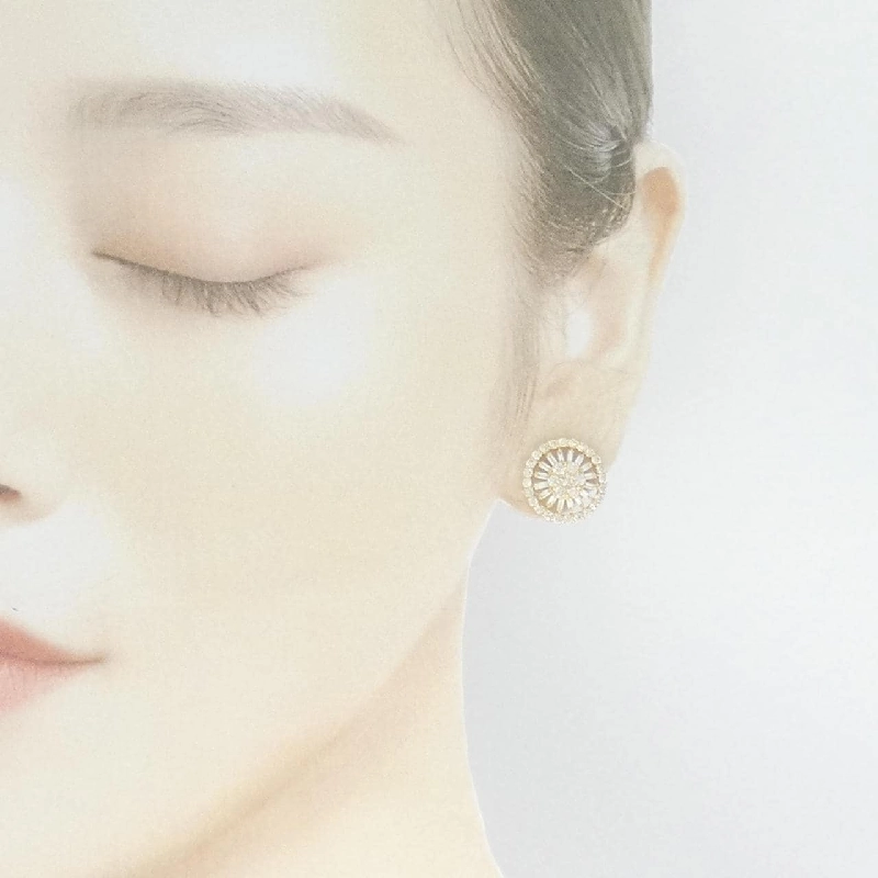 Bông tai kim cương K18YG 2.00CT - Hàng hiệu chính hãng 868311